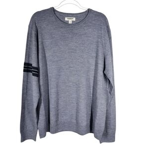 GOODTHREADS 100% MERINO WOOL CREW NECK SWEATER